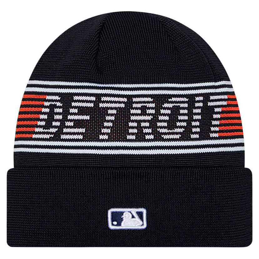 MLB Detroit Tigers Authentic Collection Cuffed Knit Hat