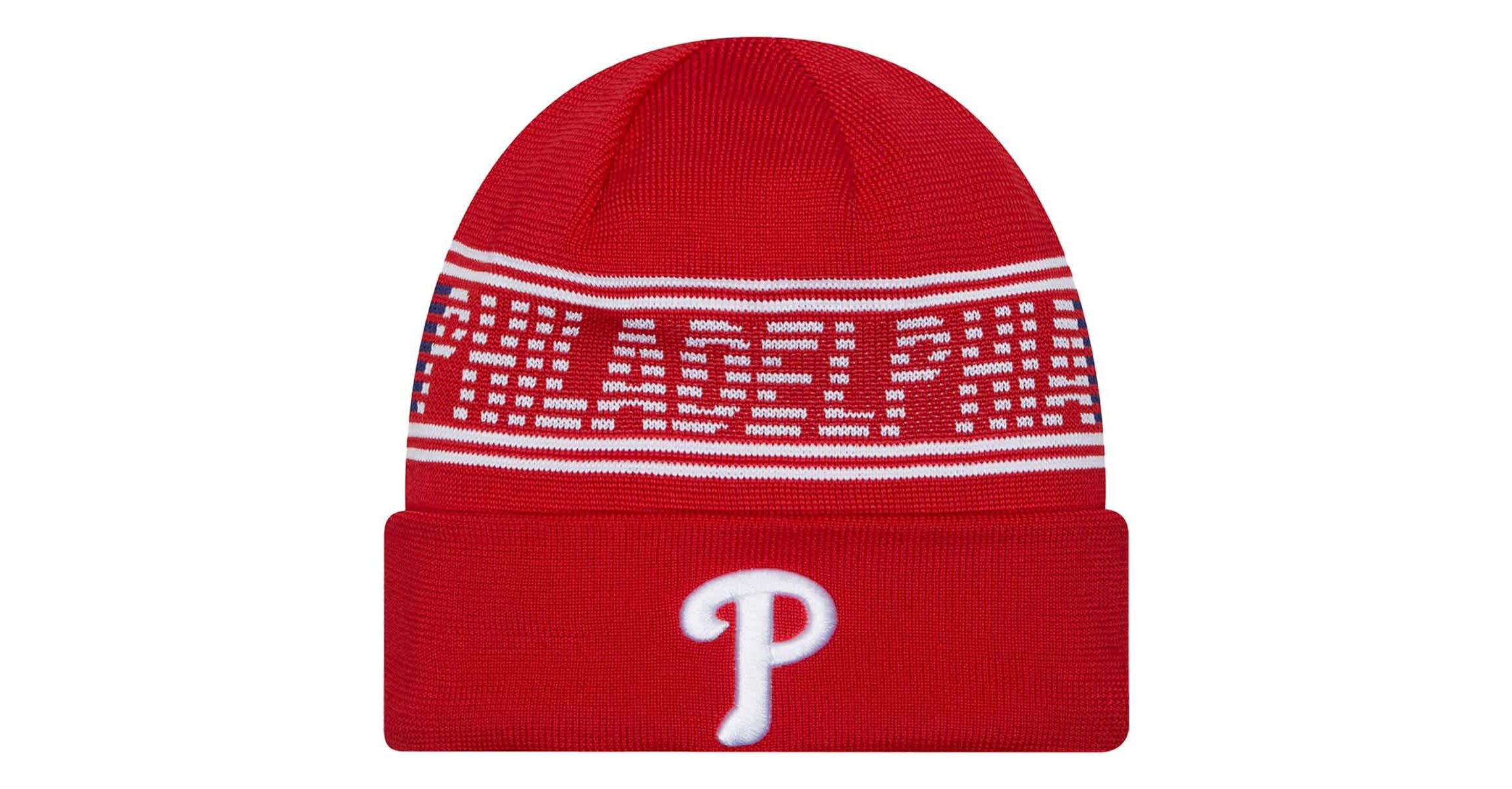 MLB Philadelphia Phillies Authentic Collection Cuffed Knit Hat