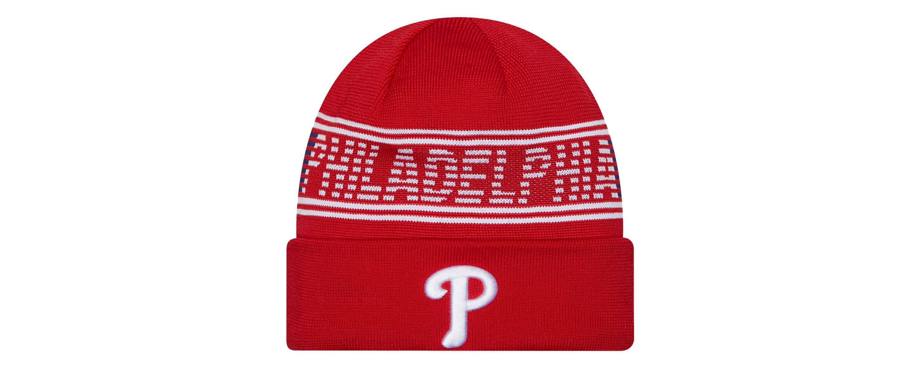 MLB Philadelphia Phillies Authentic Collection Cuffed Knit Hat