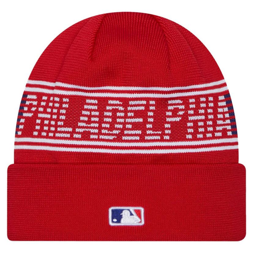 MLB Philadelphia Phillies Authentic Collection Cuffed Knit Hat