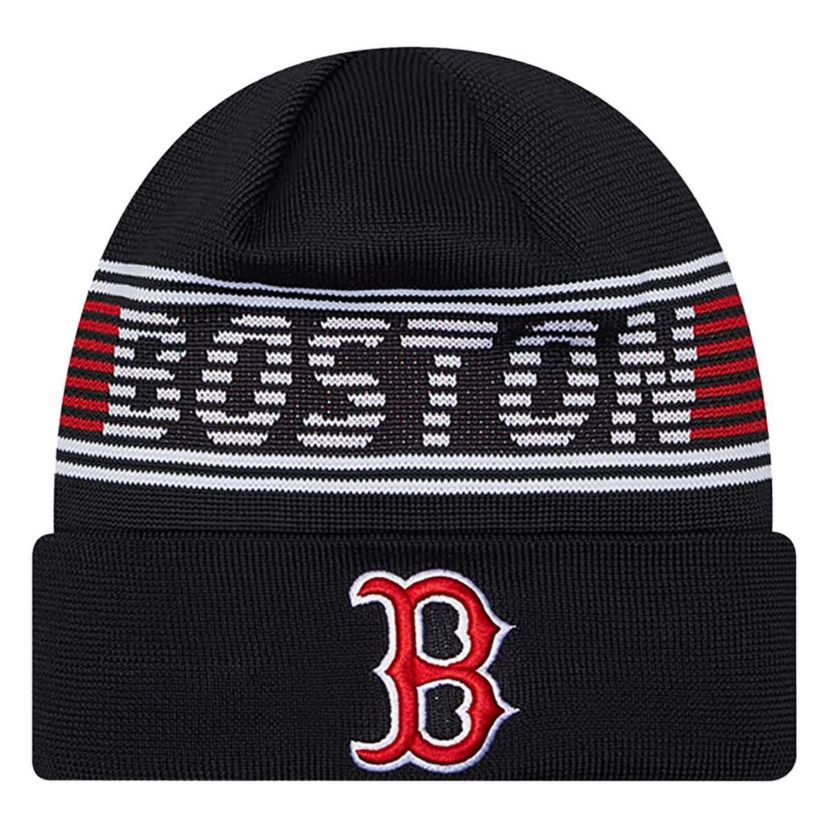 Boston Red Sox MLB Boston Sox Authentic Collection Cuffed Knit Hat