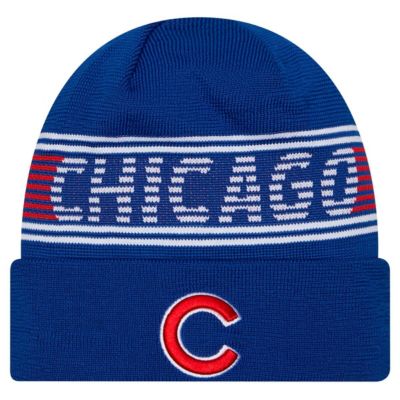 New Era Men's MLB Chicago Cubs Authentic Collection Cuffed Knit Hat