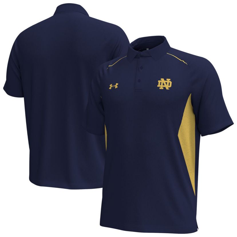 NCAA Under Armour Notre Dame Fighting Irish Title Performance Polo
