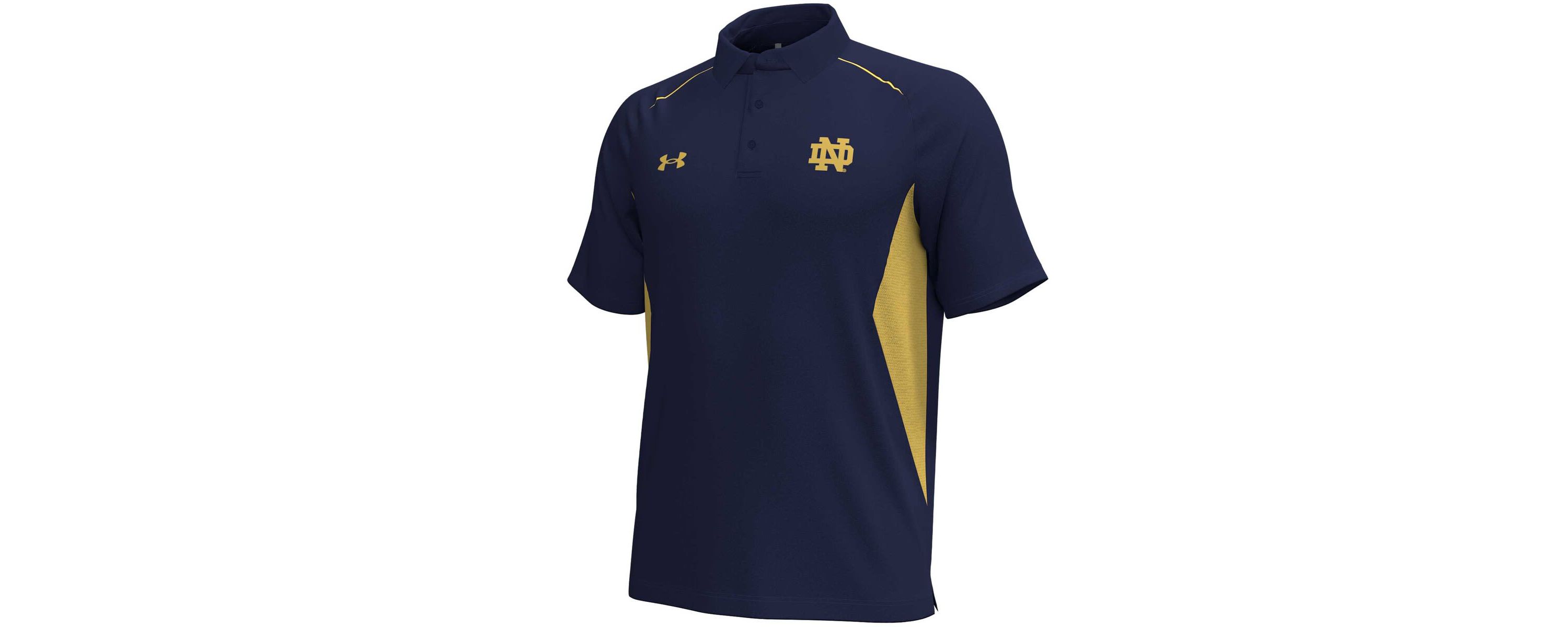 NCAA Under Armour Notre Dame Fighting Irish Title Performance Polo