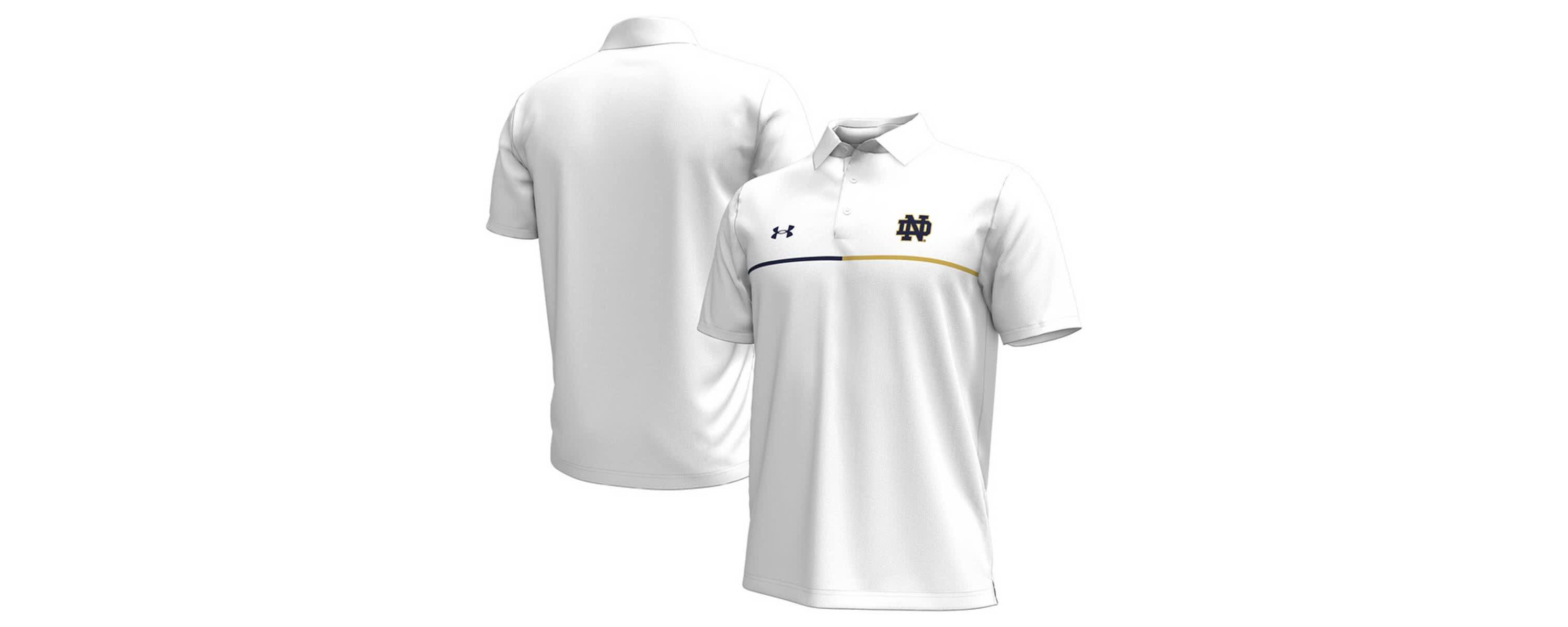 NCAA Under Armour Notre Dame Fighting Irish Pinnacle Performance Polo