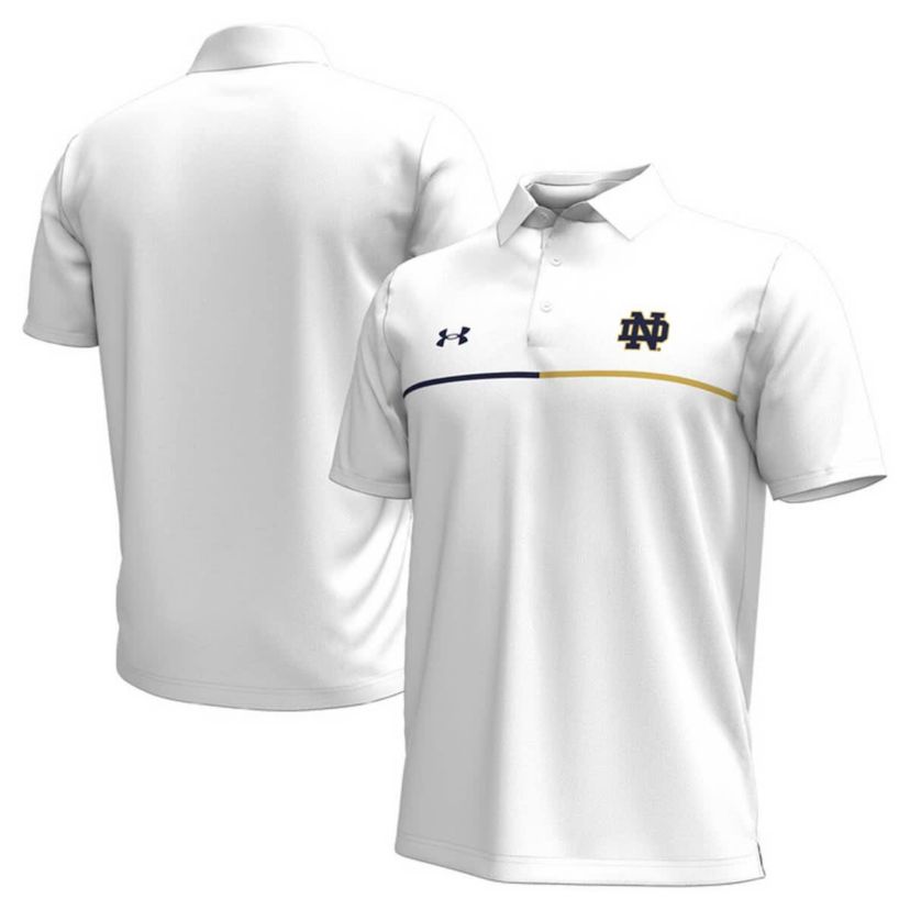 NCAA Under Armour Notre Dame Fighting Irish Pinnacle Performance Polo