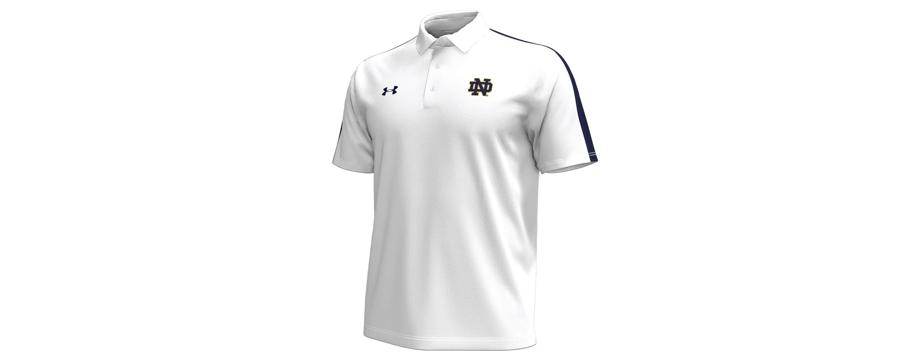 NCAA Under Armour Notre Dame Fighting Irish Pinnacle Performance Polo