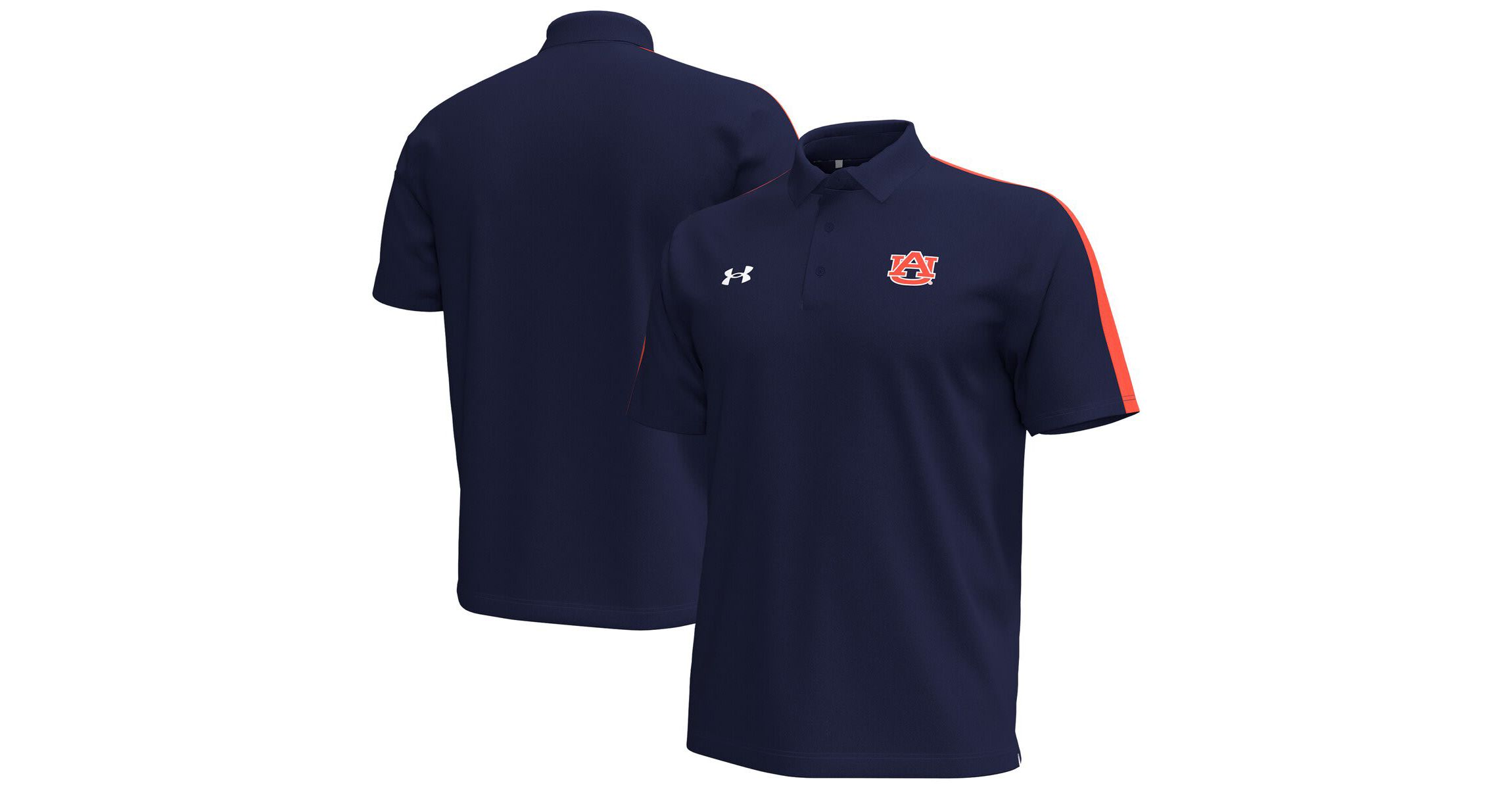 NCAA Under Armour Auburn Tigers Pinnacle Performance Polo