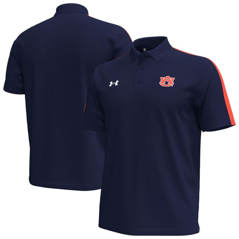 NCAA Under Armour Auburn Tigers Pinnacle Performance Polo