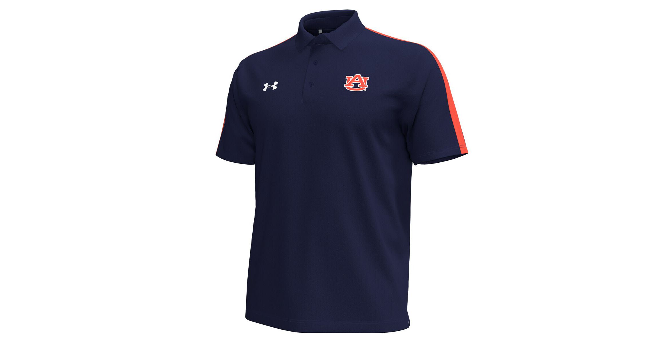 NCAA Under Armour Auburn Tigers Pinnacle Performance Polo