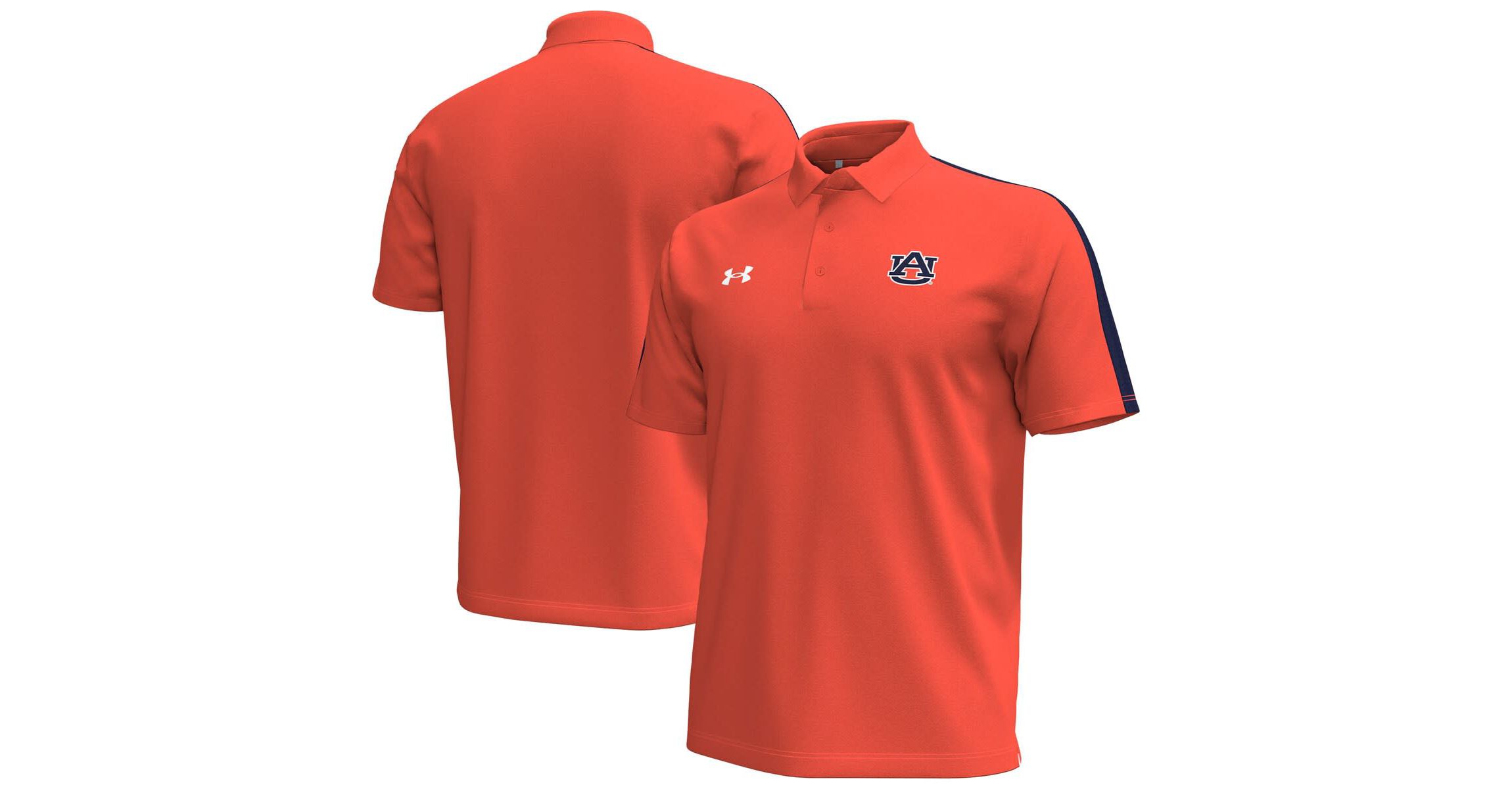 NCAA Under Armour Auburn Tigers Pinnacle Performance Polo