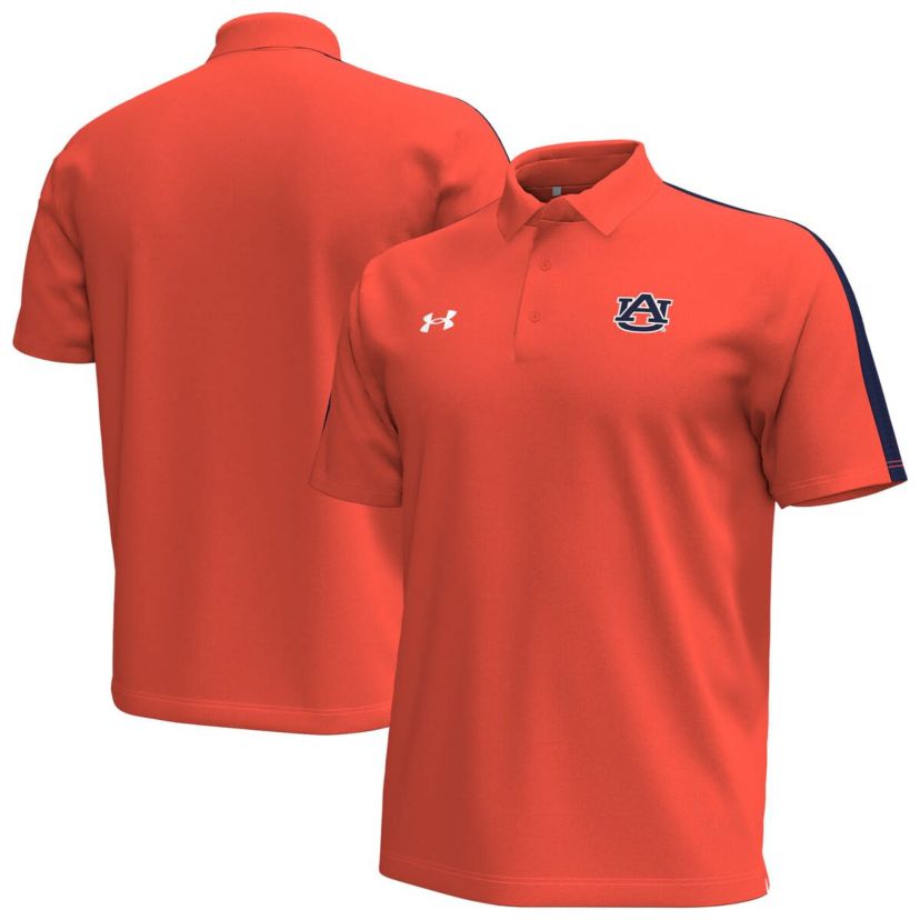 NCAA Under Armour Auburn Tigers Pinnacle Performance Polo