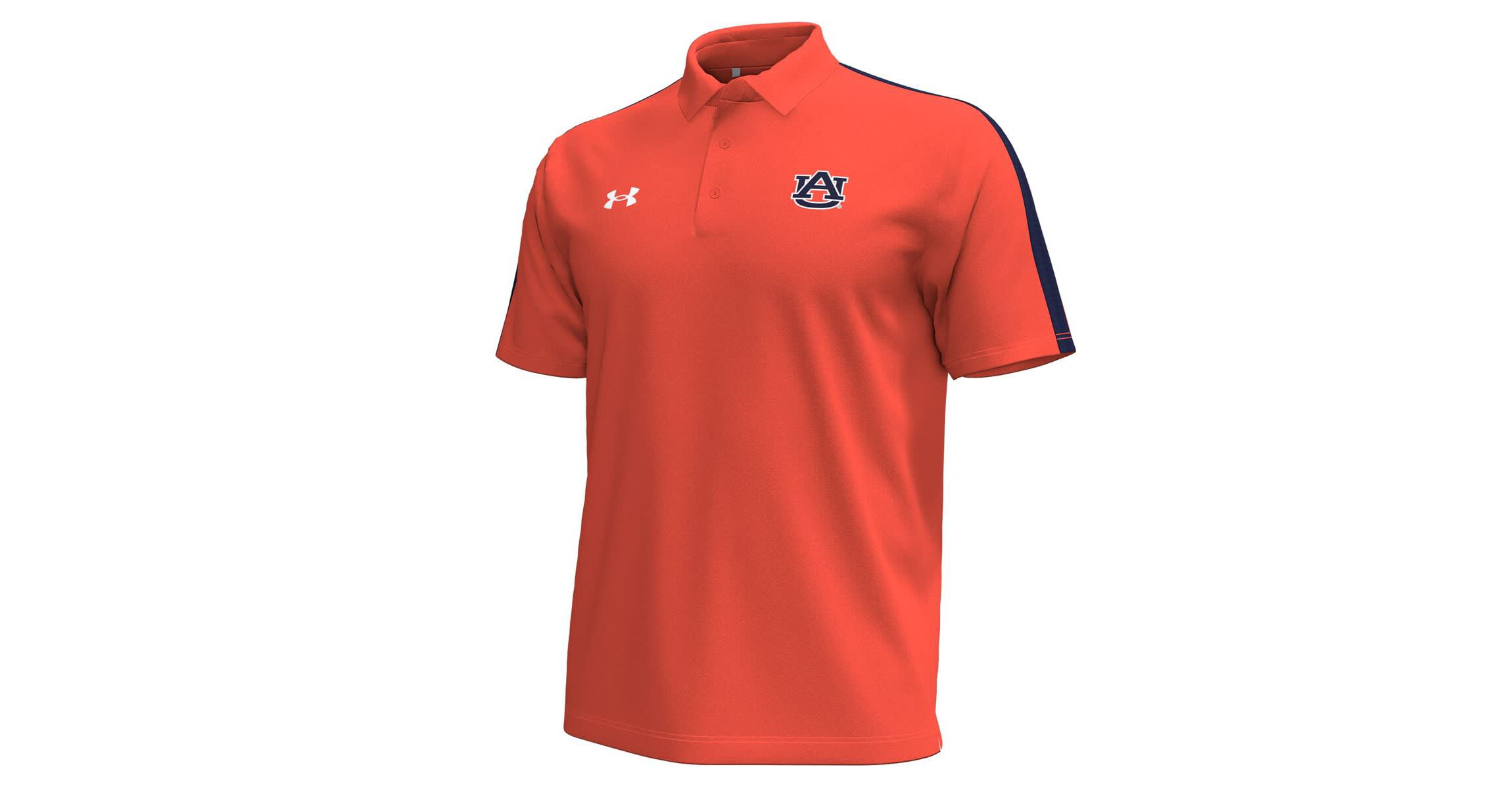 NCAA Under Armour Auburn Tigers Pinnacle Performance Polo
