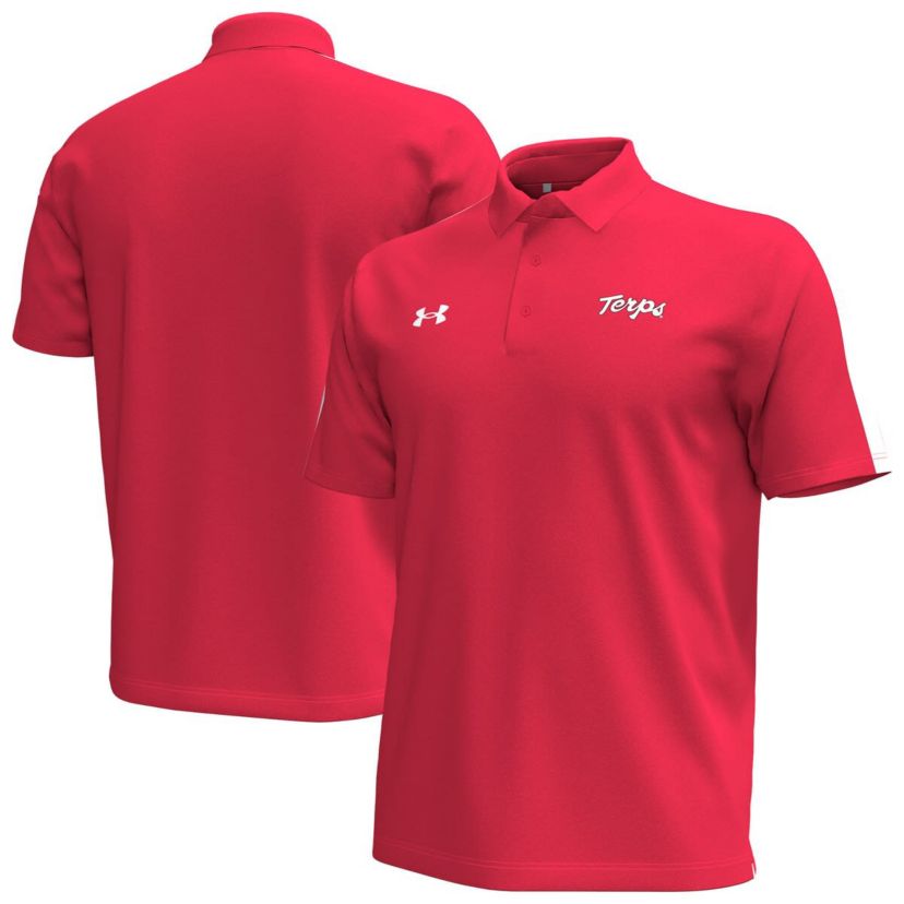 NCAA Under Armour Maryland Terrapins Pinnacle Performance Polo