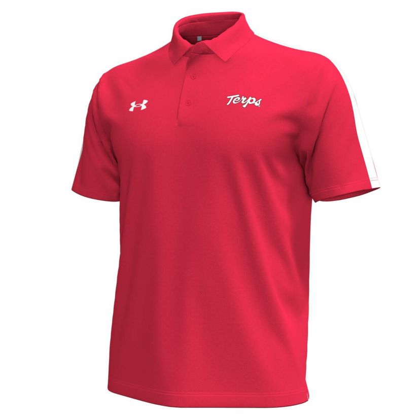NCAA Under Armour Maryland Terrapins Pinnacle Performance Polo