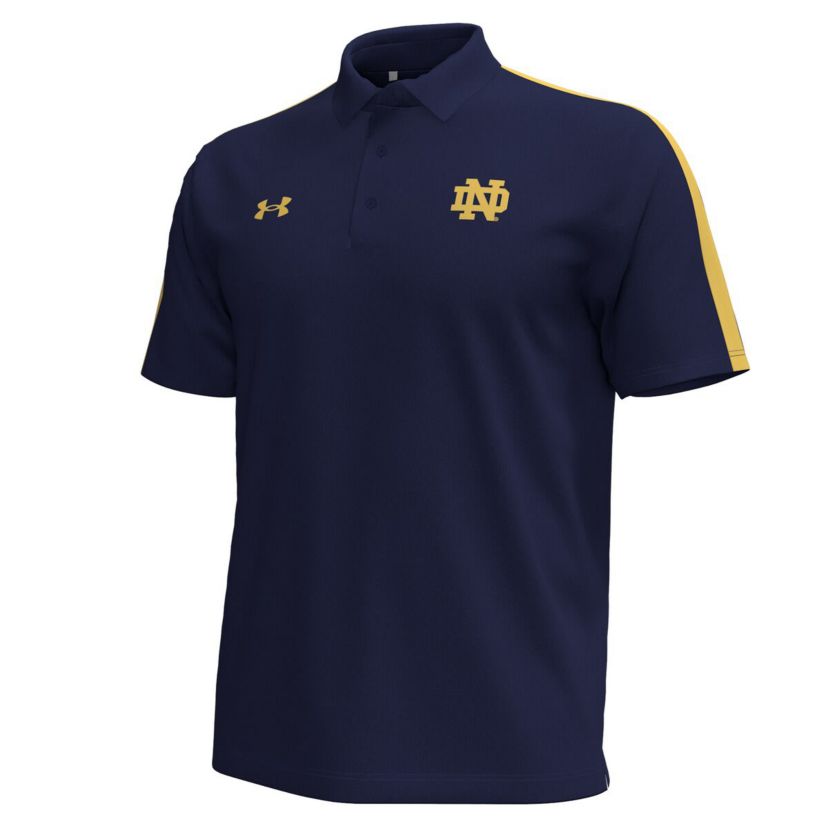 NCAA Under Armour Notre Dame Fighting Irish Pinnacle Performance Polo