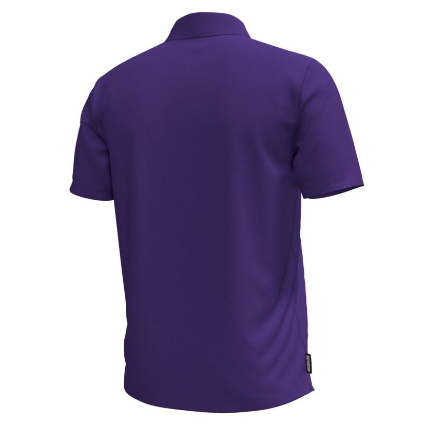 NCAA Under Armour Northwestern Wildcats Playoff Chest Stripe Performance Polo