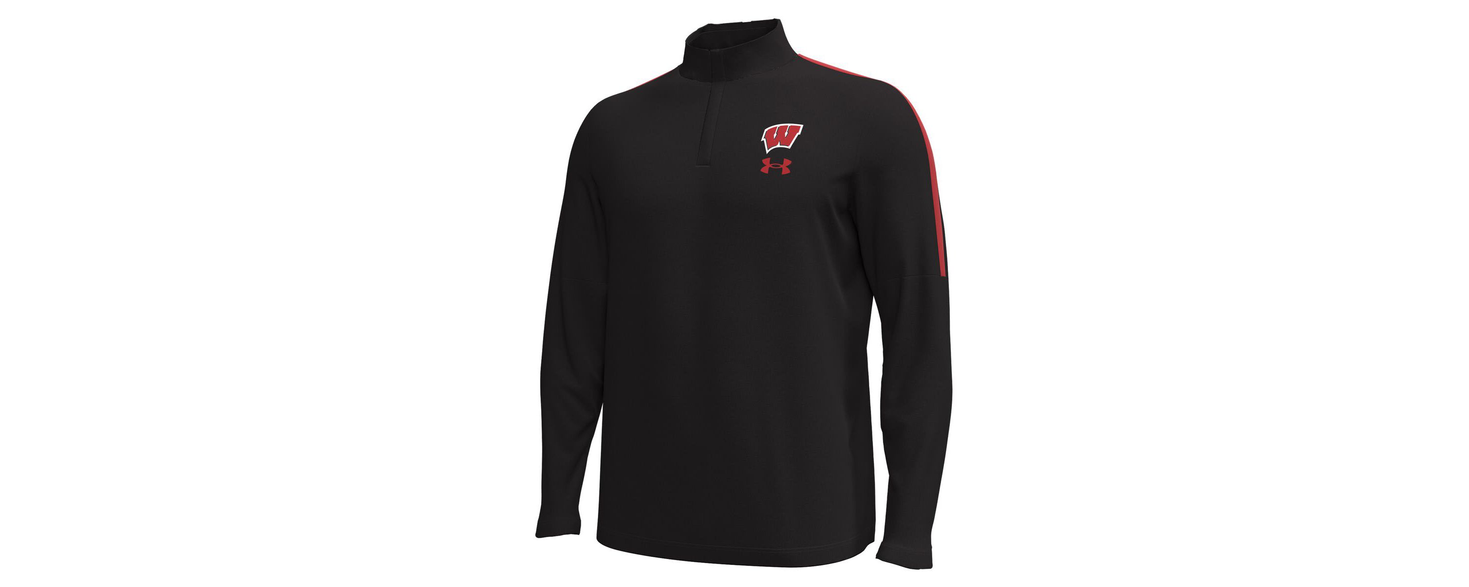 NCAA Under Armour Wisconsin Badgers Playoff Performance Quarter-Zip Jacket