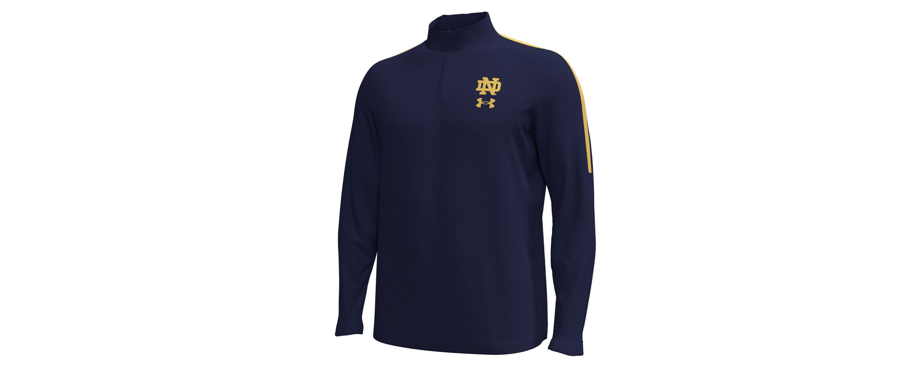 NCAA Under Armour Notre Dame Fighting Irish Playoff Performance Quarter-Zip Jacket