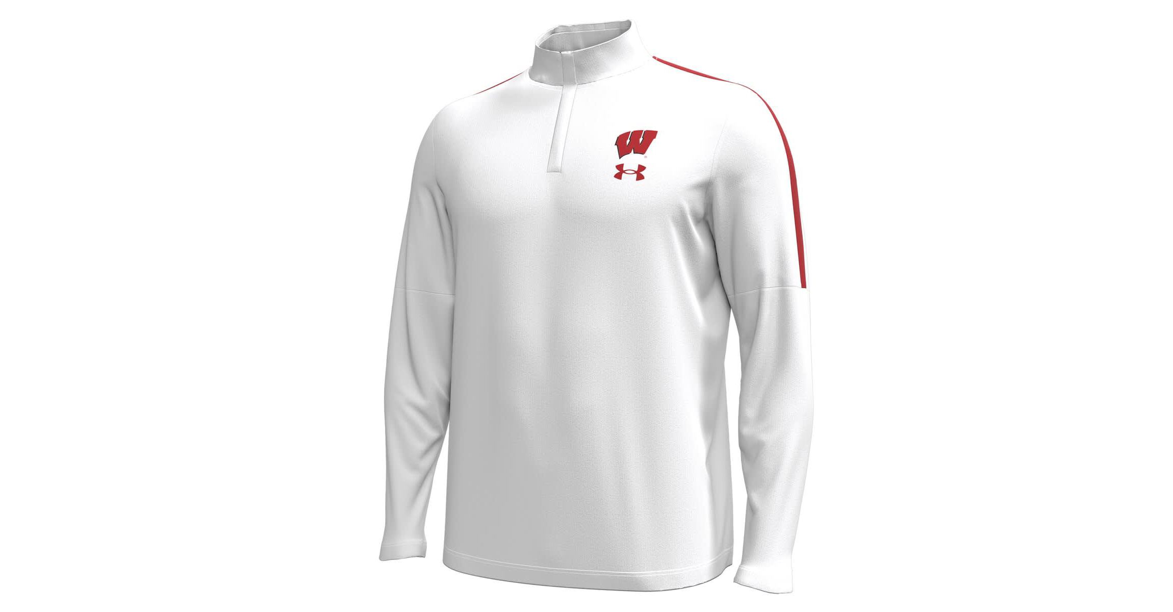 NCAA Under Armour Wisconsin Badgers Playoff Performance Quarter-Zip Jacket