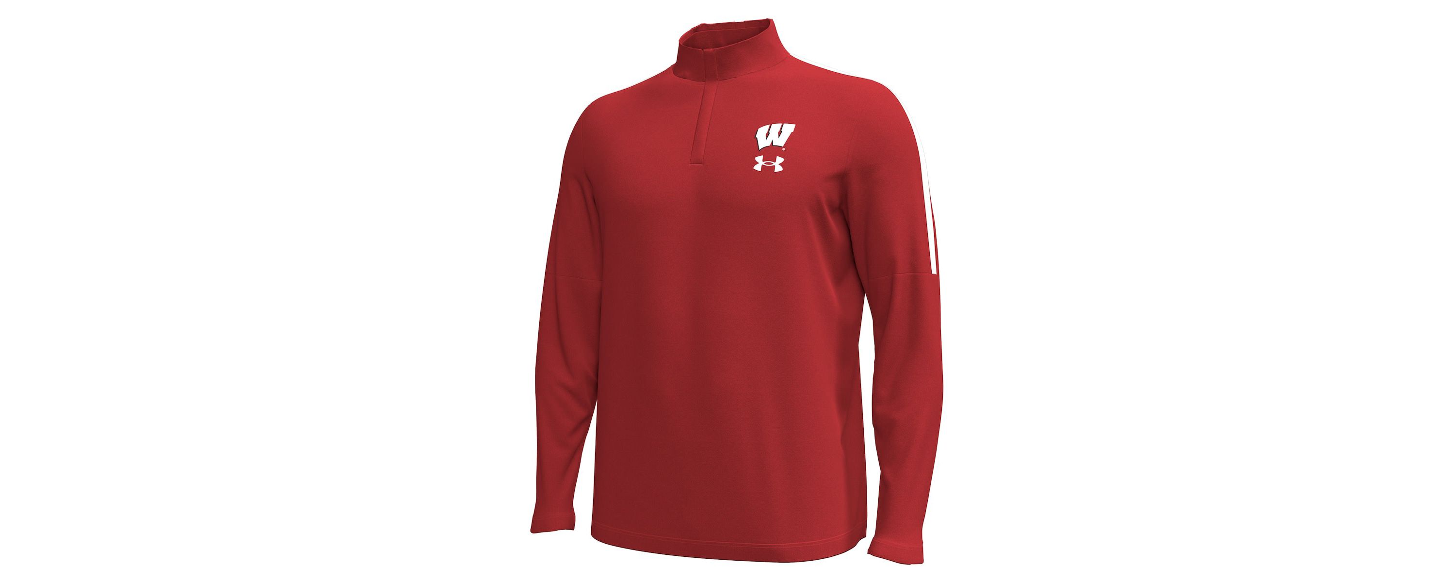 NCAA Under Armour Wisconsin Badgers Playoff Performance Quarter-Zip Jacket