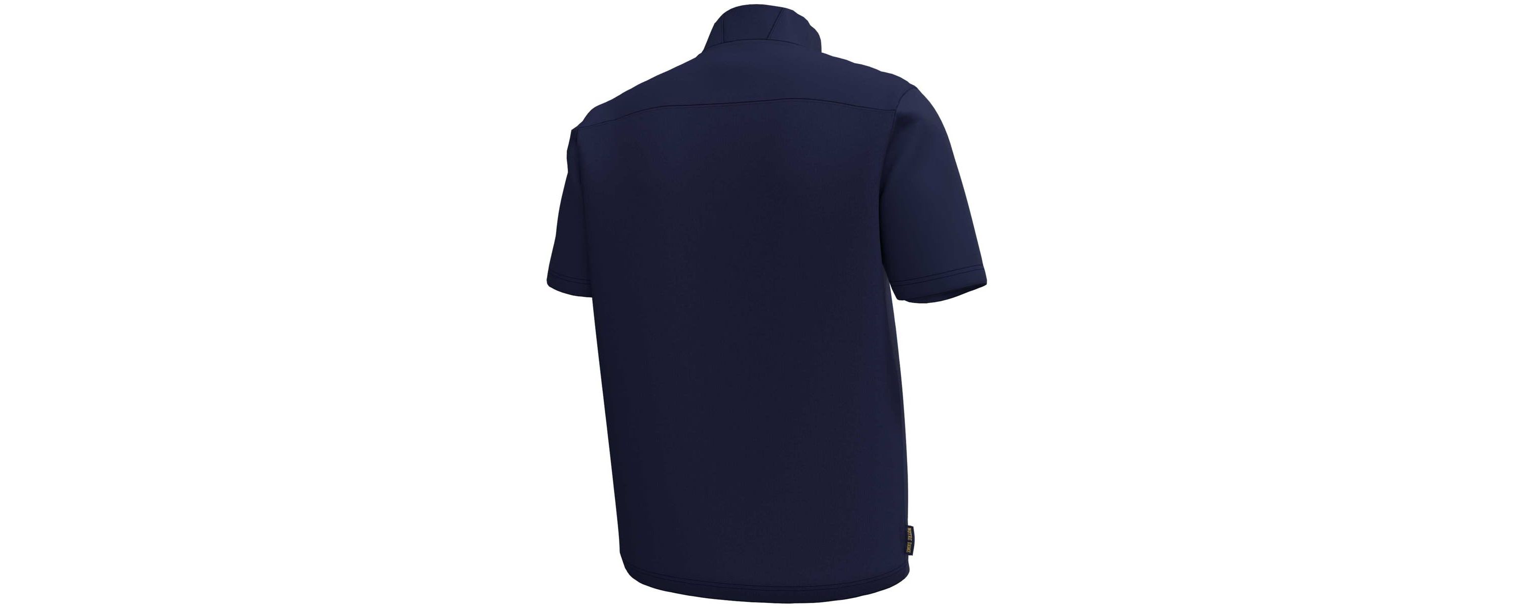 NCAA Under Armour Notre Dame Fighting Irish Motivate Quarter-Zip Short Sleeve Top