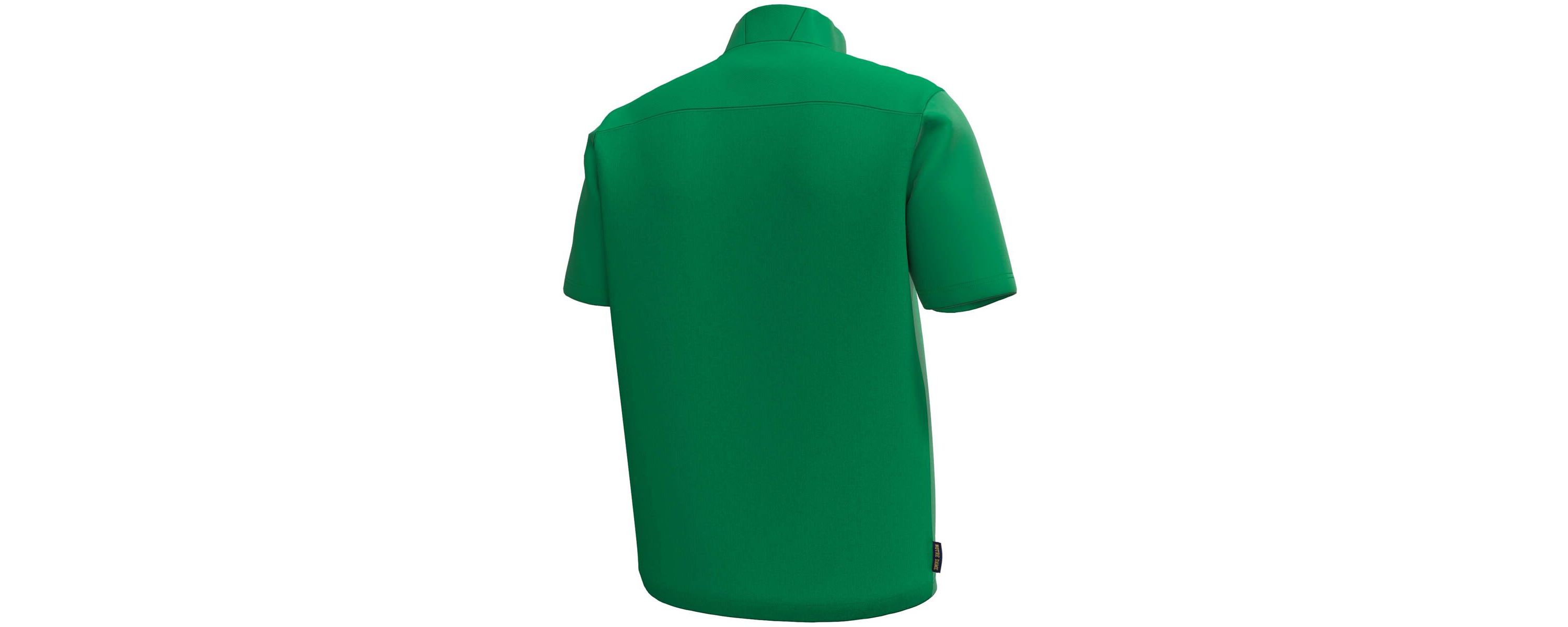 NCAA Under Armour Kelly Notre Dame Fighting Irish Motivate Quarter-Zip Short Sleeve Top