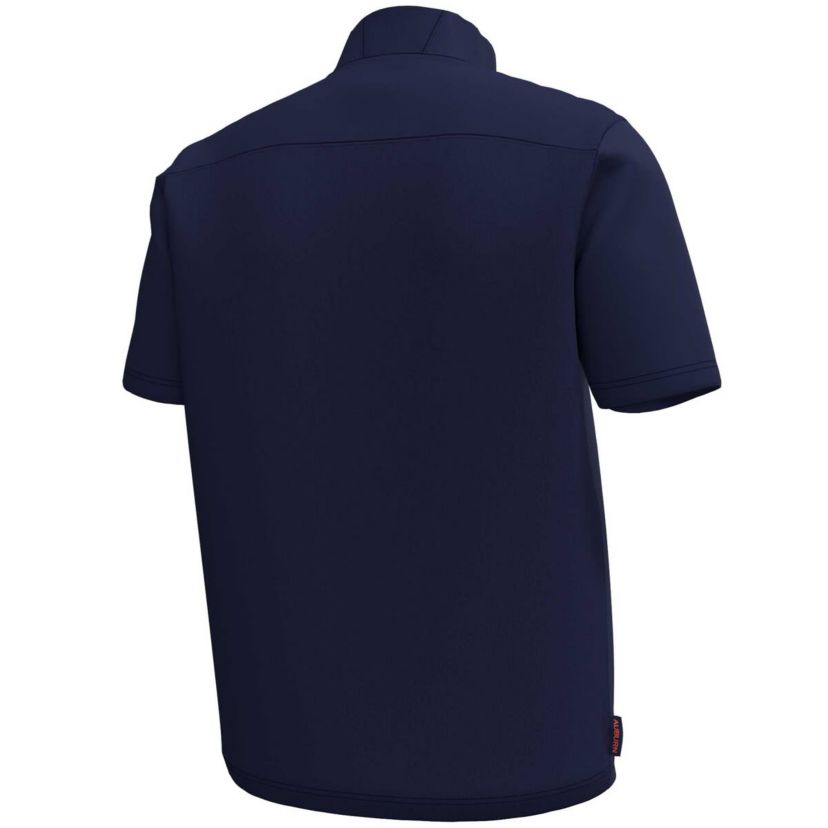NCAA Under Armour Auburn Tigers Motivate Quarter-Zip Short Sleeve Top