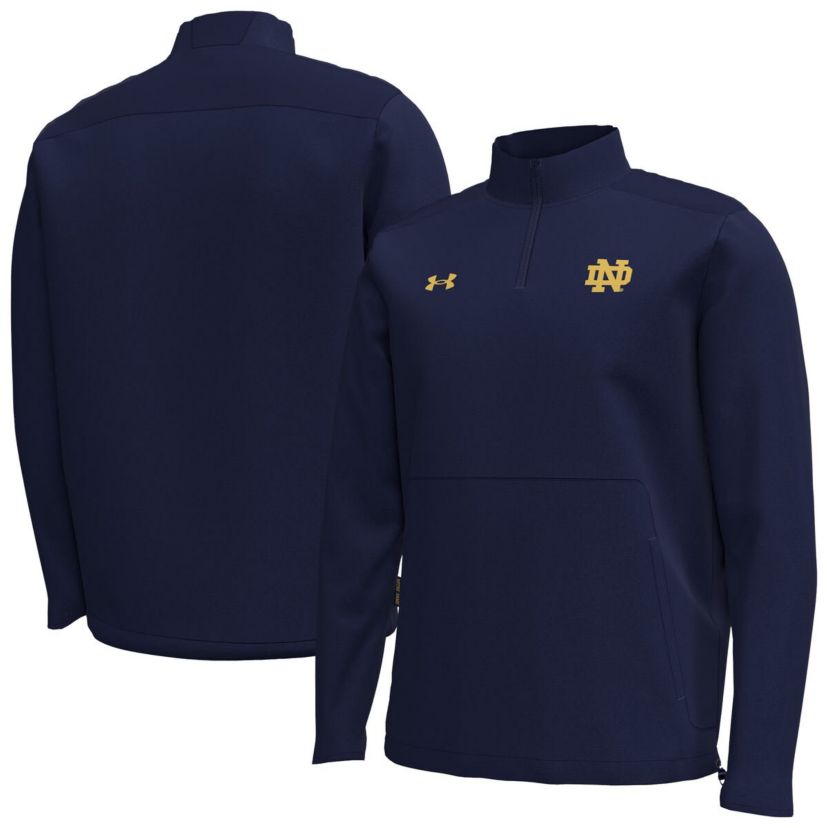 NCAA Under Armour Notre Dame Fighting Irish Motivate Quarter-Zip Performance Jacket