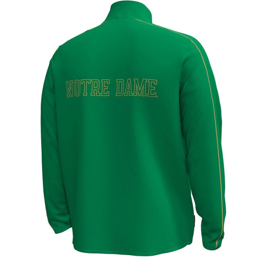 NCAA Under Armour Kelly Notre Dame Fighting Irish Command Quarter-Zip Sweatshirt