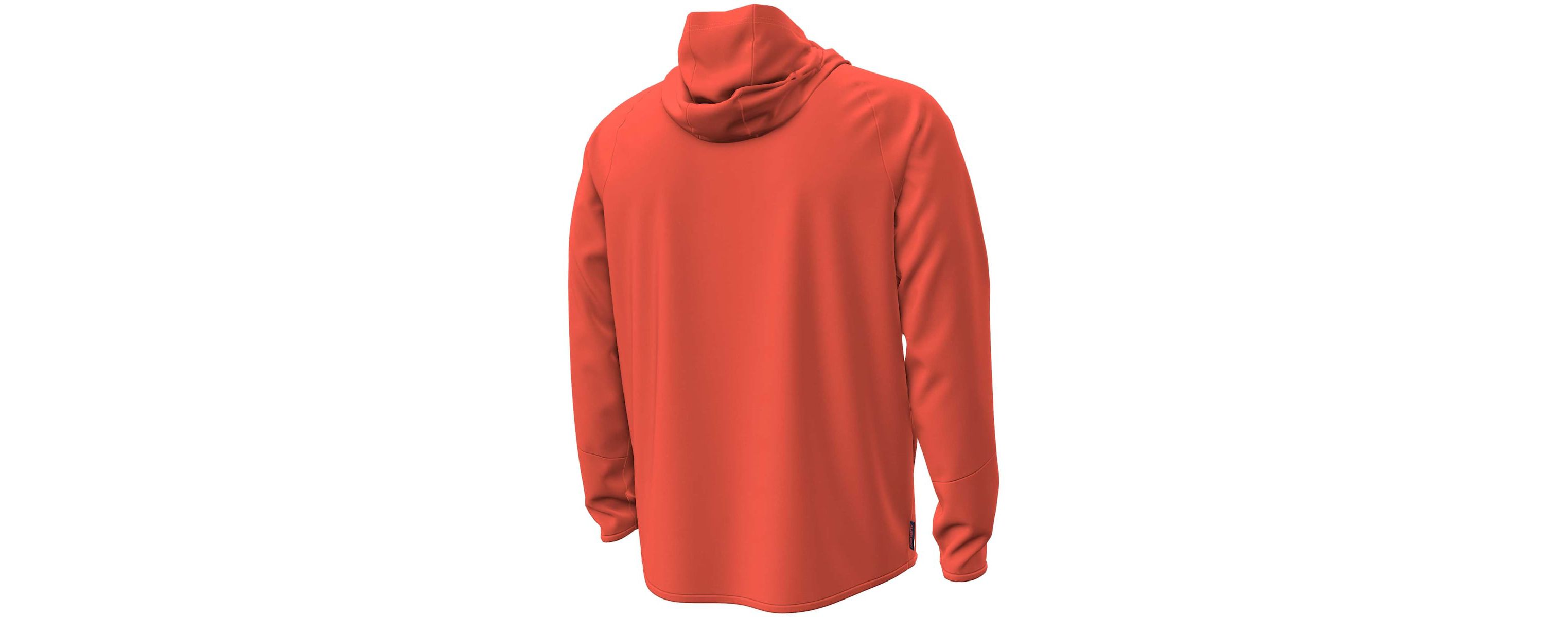 NCAA Under Armour Auburn Tigers Unstoppable Performance Fleece Hoodie Half-Zip Jacket