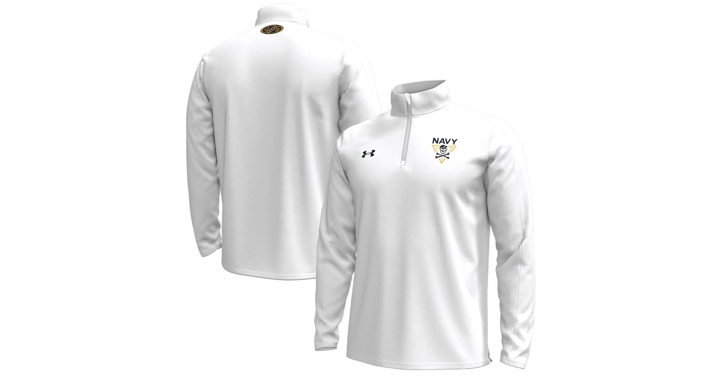 Navy Midshipmen NCAA Under Armour Midshipmen 2024 Rivalry Quarter-Zip Top