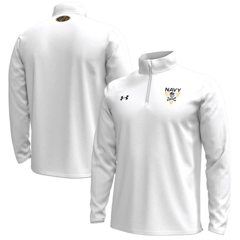 Navy Midshipmen NCAA Under Armour Midshipmen 2024 Rivalry Quarter-Zip Top