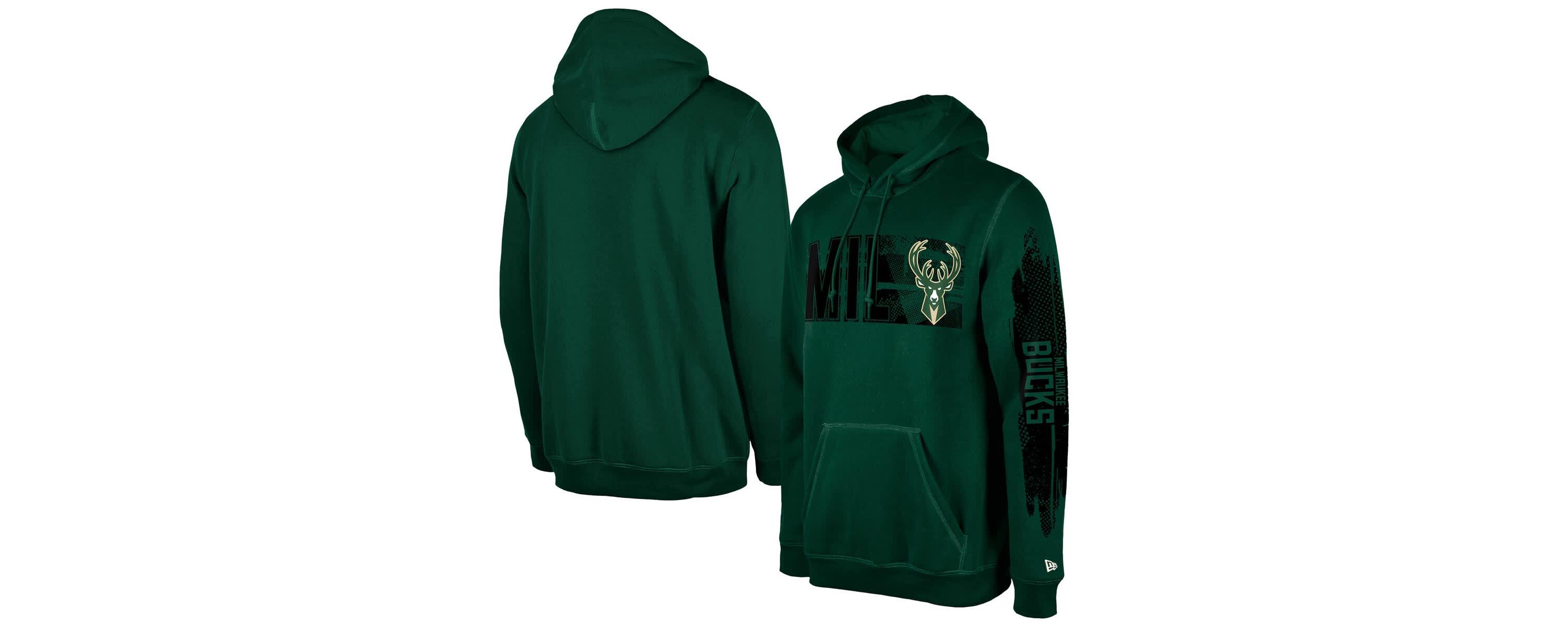 NBA Milwaukee Bucks Hunter Tip-Off Collection Pullover Hoodie