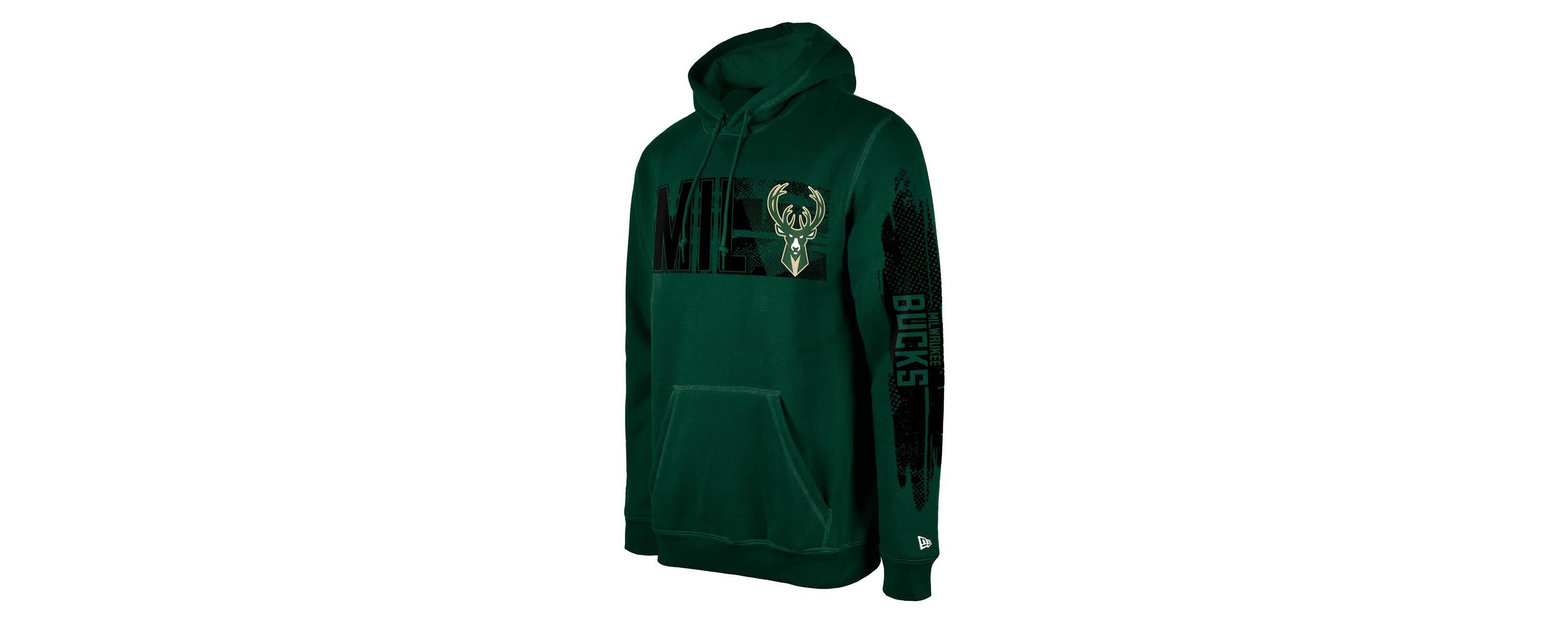 NBA Milwaukee Bucks Hunter Tip-Off Collection Pullover Hoodie