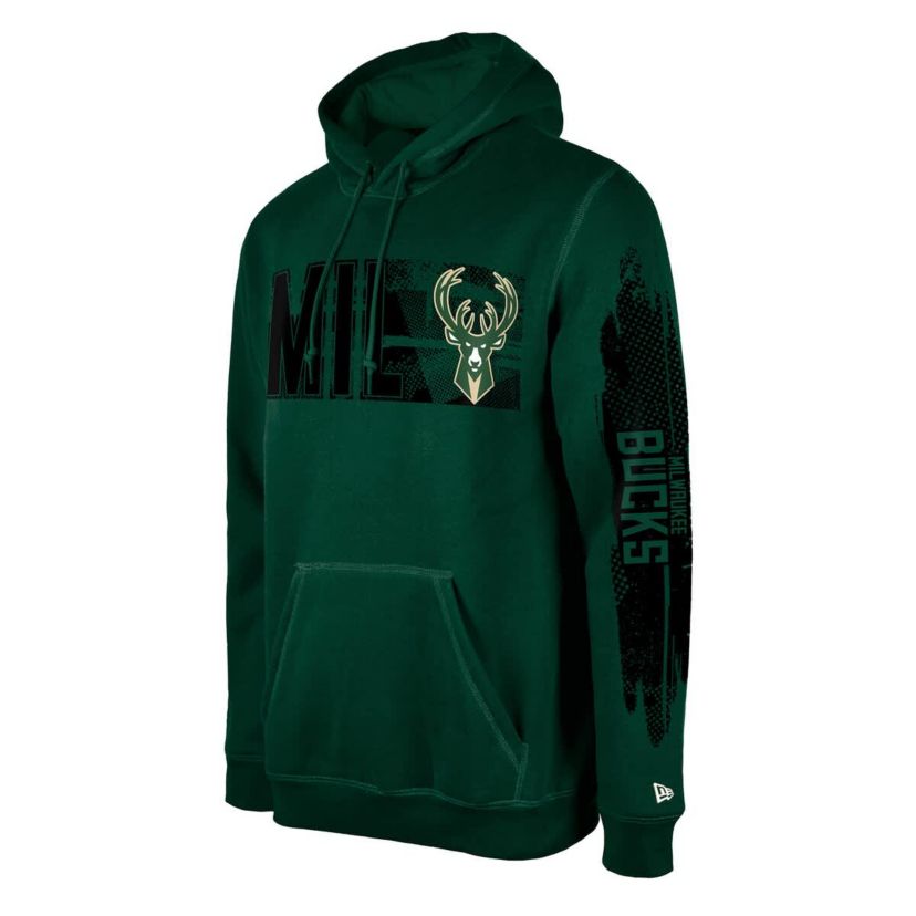 NBA Milwaukee Bucks Hunter Tip-Off Collection Pullover Hoodie