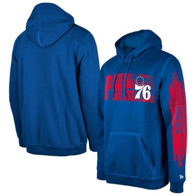 New Era Men's NBA Philadelphia 76ers Tip-Off Collection Pullover Hoodie