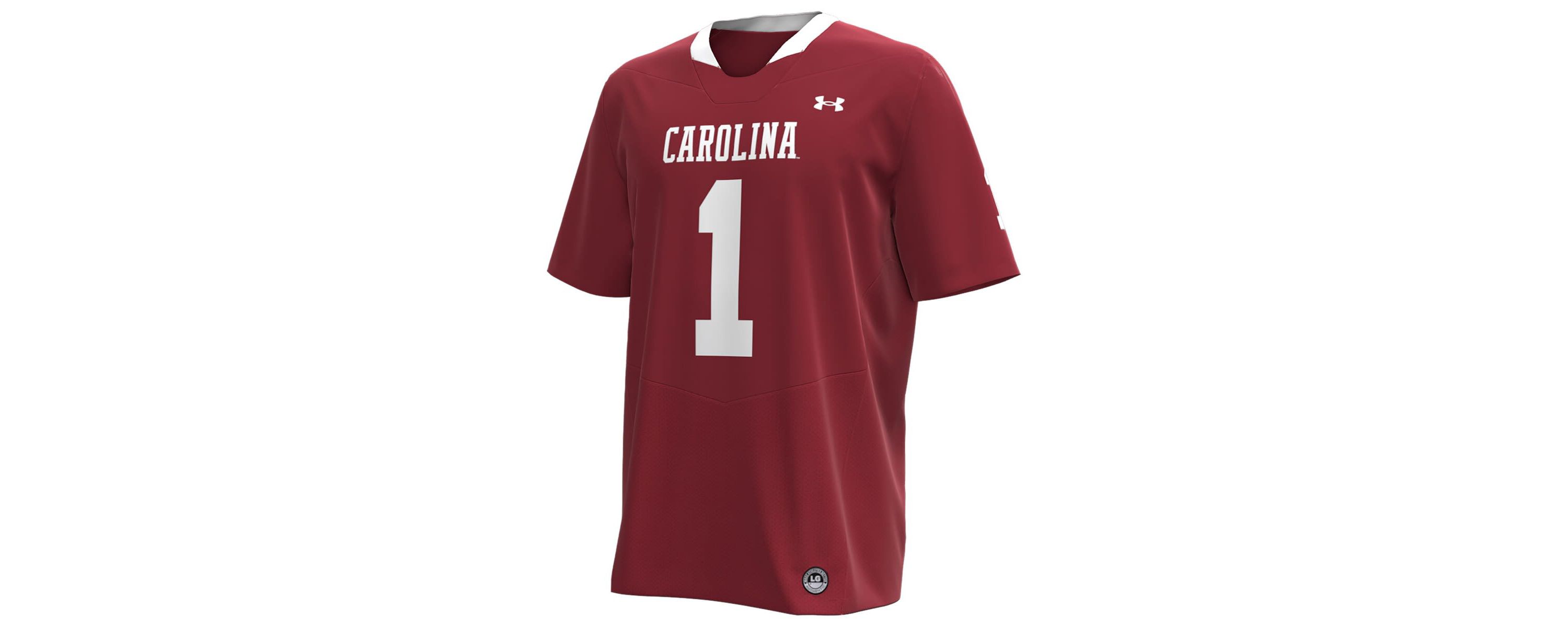 NCAA Under Armour #1 South Carolina Gamecocks Throwback Replica Jersey