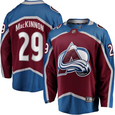 Men's NHL Fanatics Nathan MacKinnon Colorado Avalanche Home Breakaway Jersey, Large