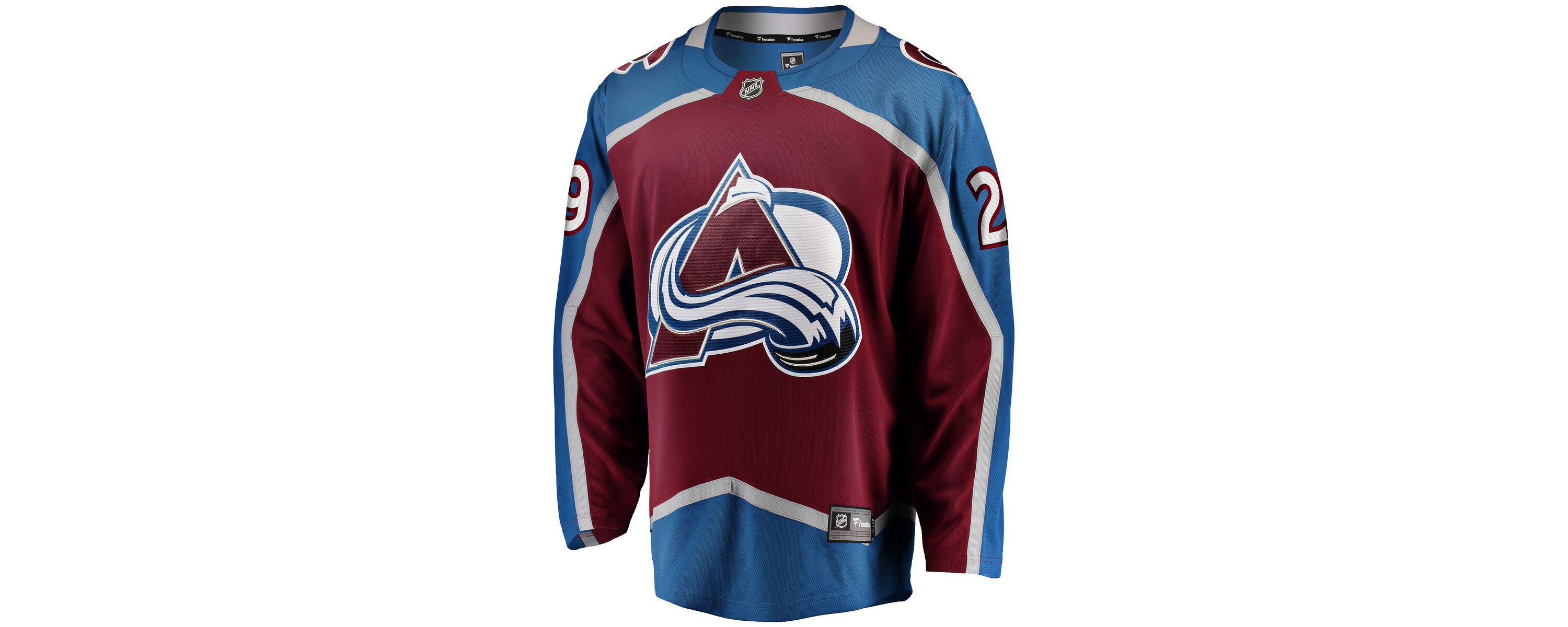 NHL Fanatics Nathan MacKinnon Colorado Avalanche Home Breakaway Jersey