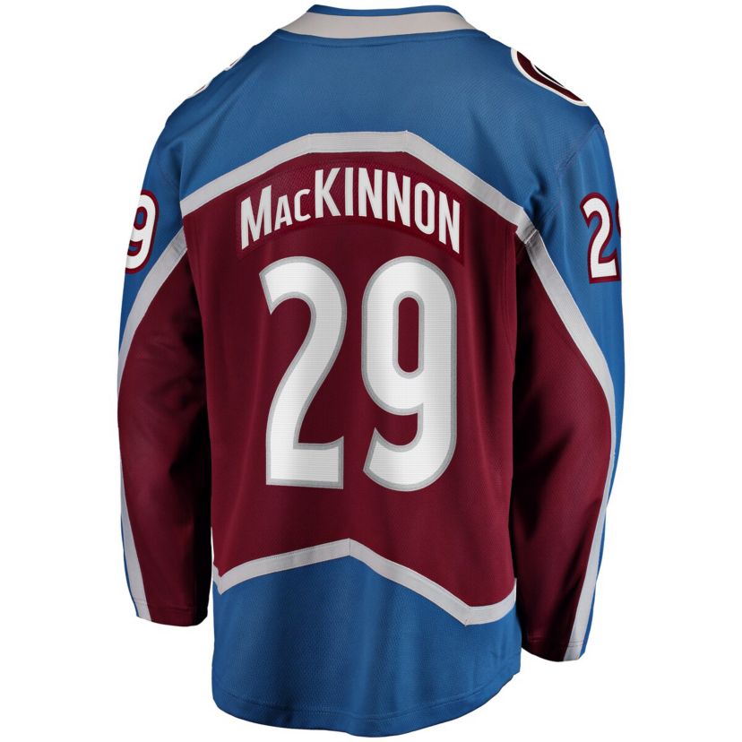 NHL Fanatics Nathan MacKinnon Colorado Avalanche Home Breakaway Jersey