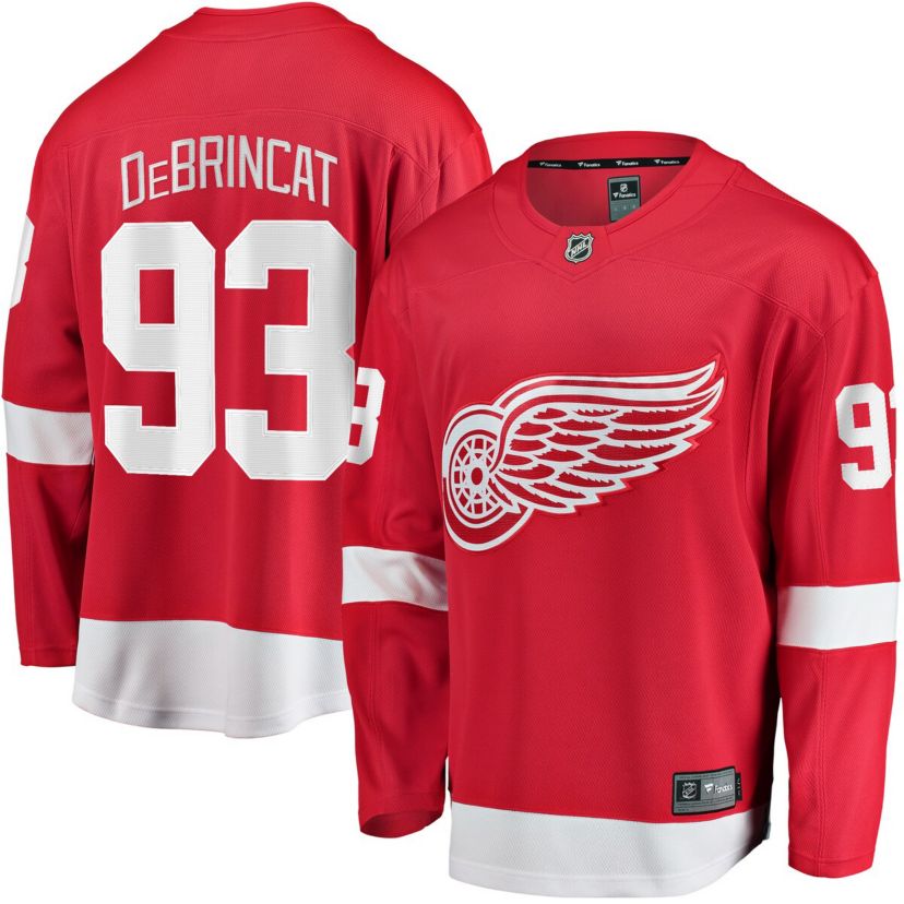 NHL Fanatics Alex DeBrincat Detroit Wings Home Breakaway Jersey