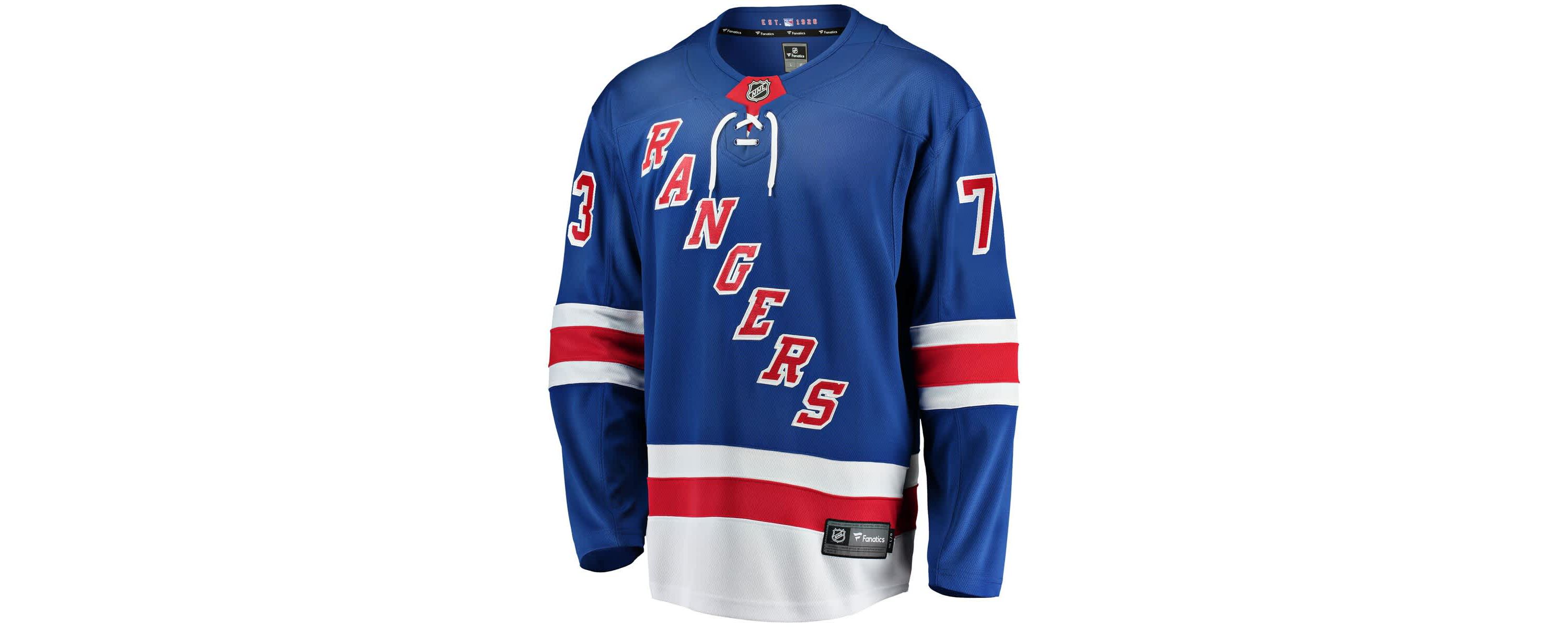 NHL Fanatics Matt Rempe New York Rangers Home Breakaway Jersey