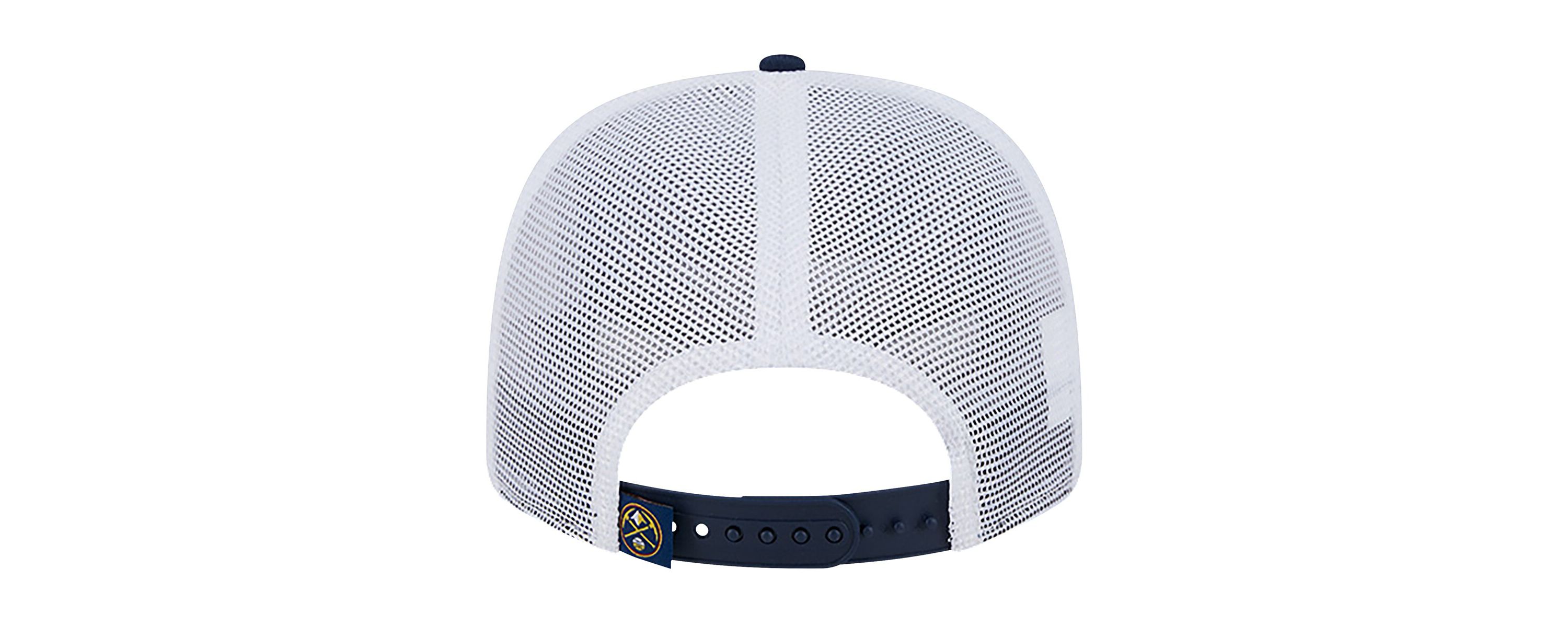 NBA Navy/White Denver Nuggets Trucker 9SEVENTY Stretch-Snap Hat