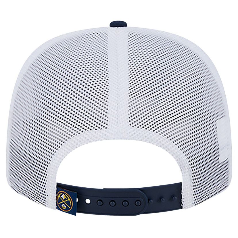 NBA Navy/White Denver Nuggets Trucker 9SEVENTY Stretch-Snap Hat