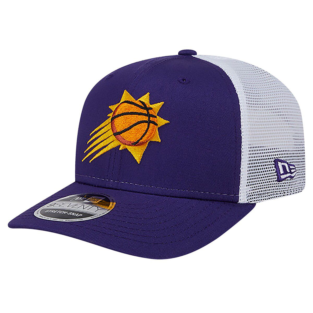 NBA Purple/White Phoenix Suns Trucker 9SEVENTY Stretch-Snap Hat