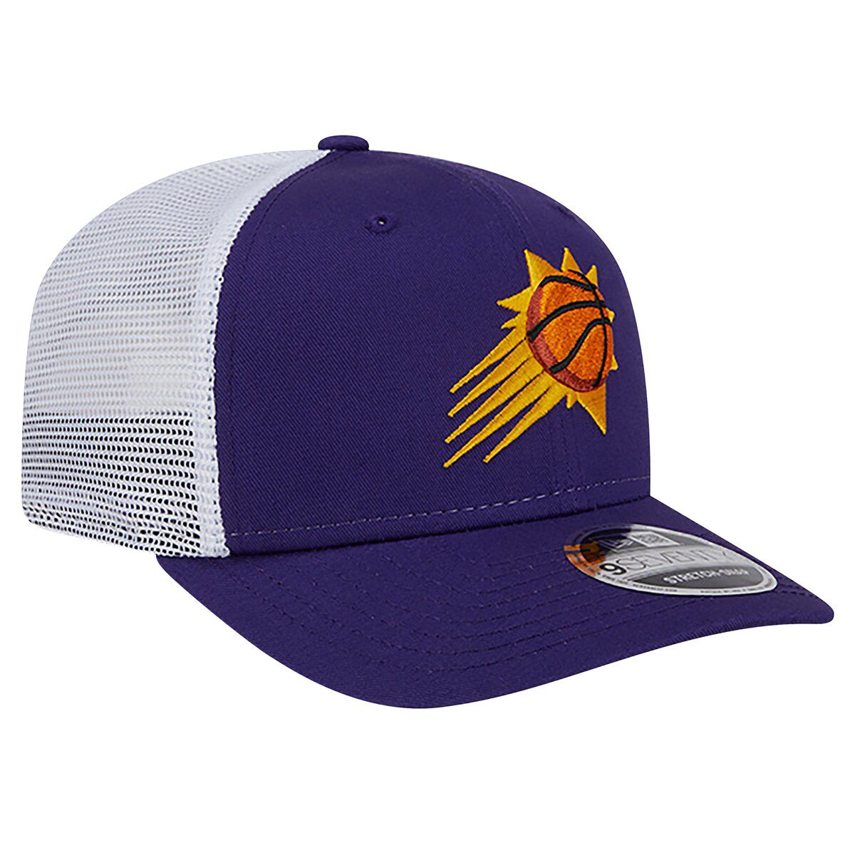 NBA Purple/White Phoenix Suns Trucker 9SEVENTY Stretch-Snap Hat