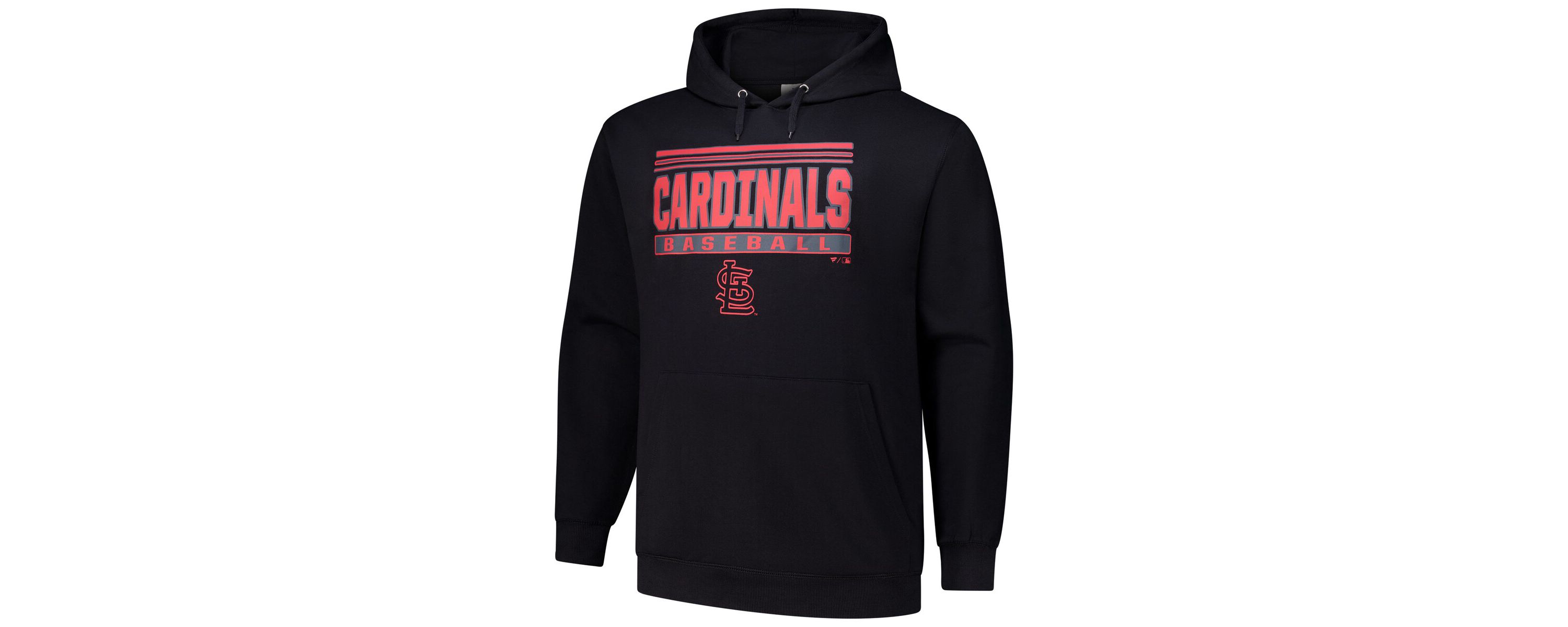 MLB St. Louis Cardinals Stack Fleece Pullover Hoodie