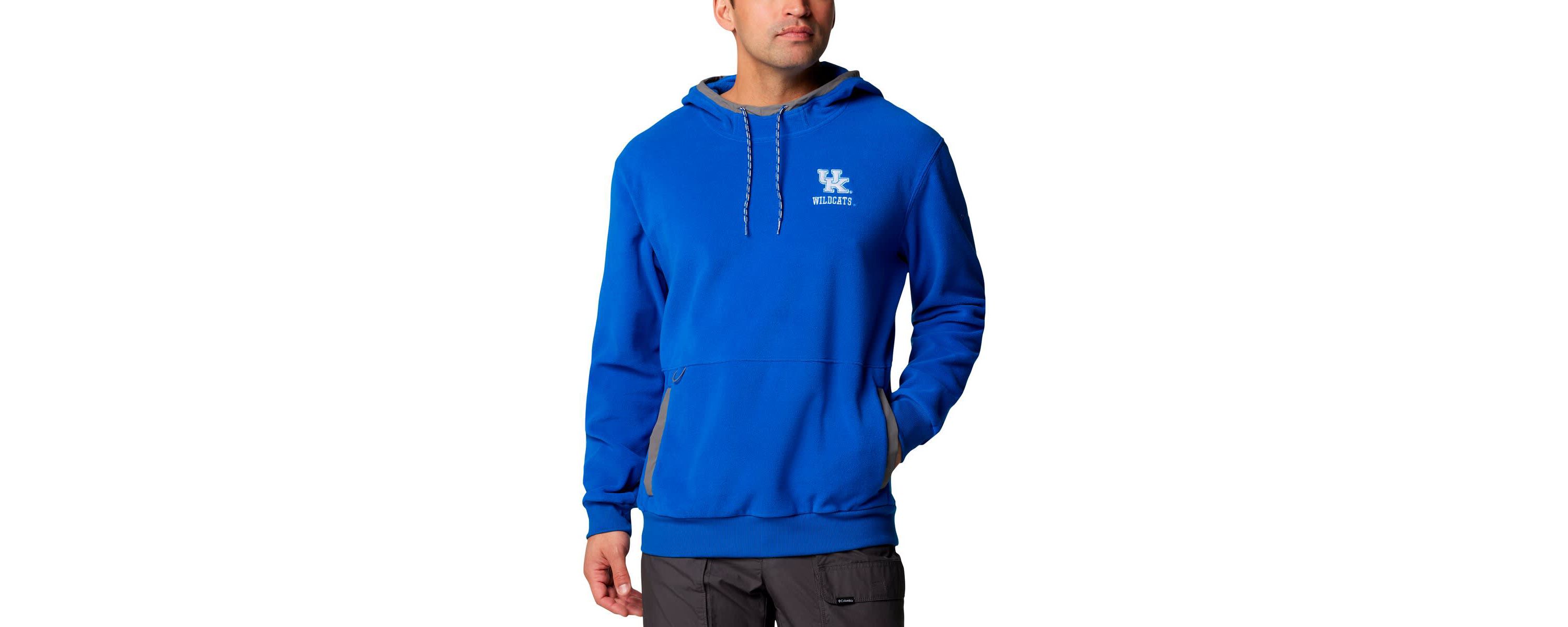 NCAA Kentucky Wildcats Flanker Fleece Pullover Hoodie
