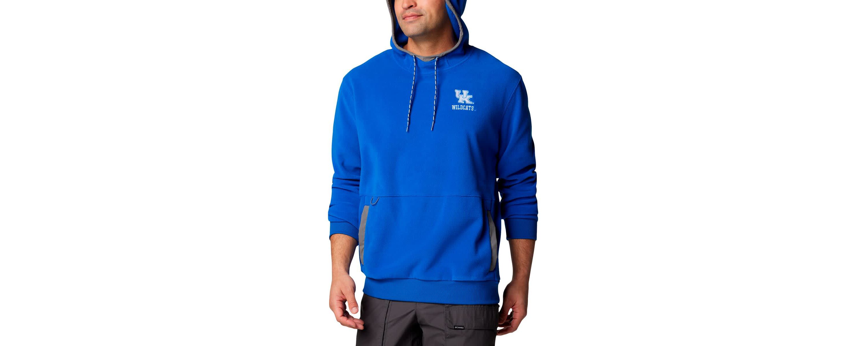 NCAA Kentucky Wildcats Flanker Fleece Pullover Hoodie